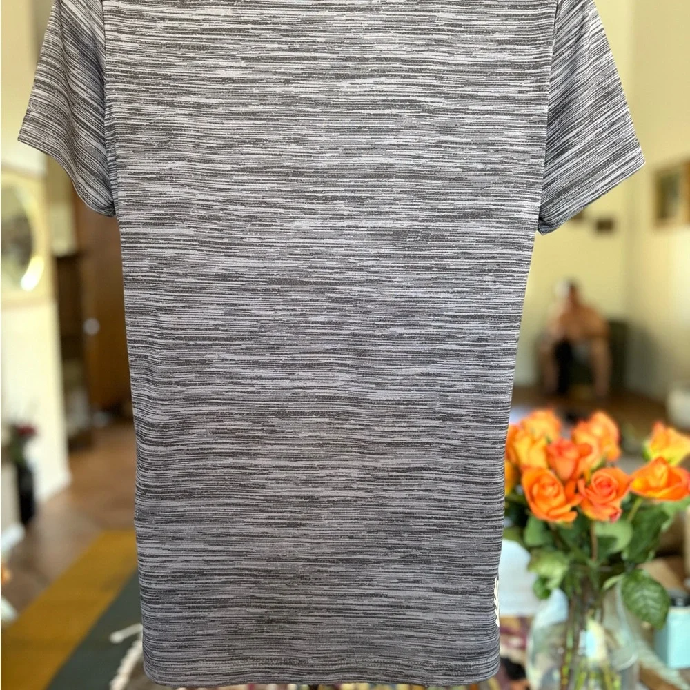 Nike Women's Black and White Softball Tee